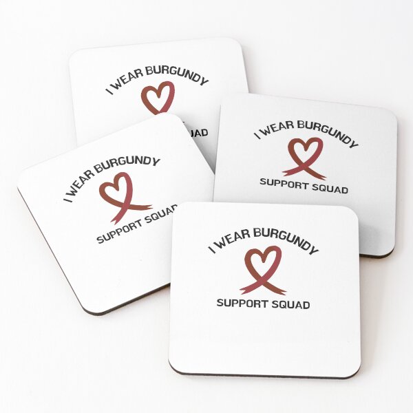 Item preview, Hirschsprung's Disease burgundy ribbon squad designed and sold by Jeangel97.