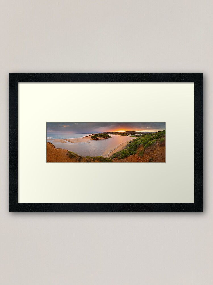 Thumbnail 2 of 7, Framed Art Print, Aireys Inlet, Great Ocean Road, Victoria, Australia designed and sold by Chockstone.