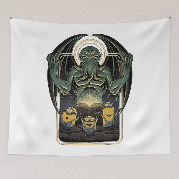 Item preview, Summoning Cthulhu - Funny Horror Parody  designed and sold by DenaSauer.