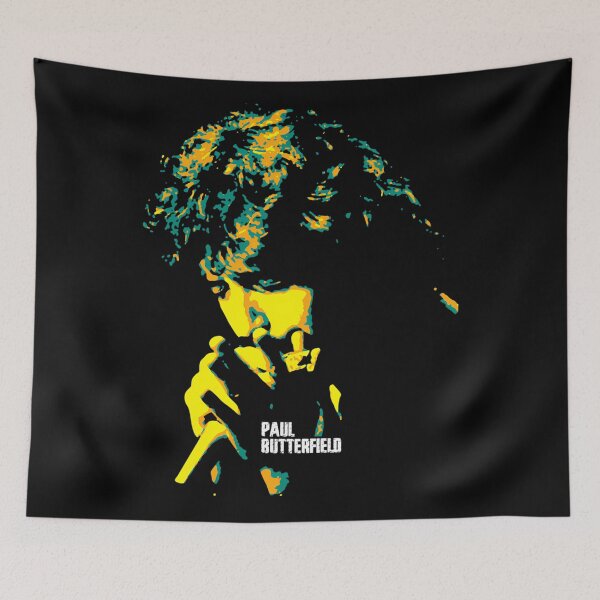 Item preview, Paul Butterfield. American blues harmonica player, singer and band leader. designed and sold by Boutique-Walte.