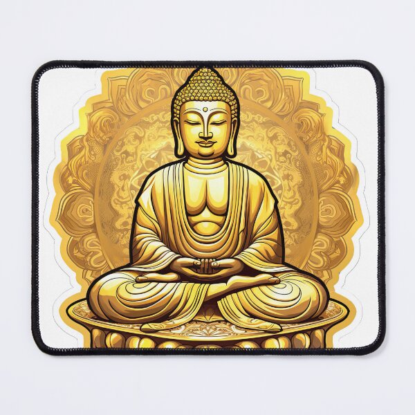 Item preview, Big golden buddha designed and sold by abmkf.
