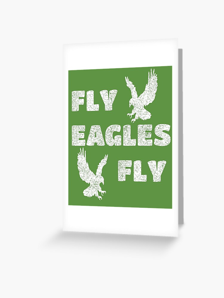 Fly Eagles Fly Card - Paper On Pine Fly Eagles Fly Card