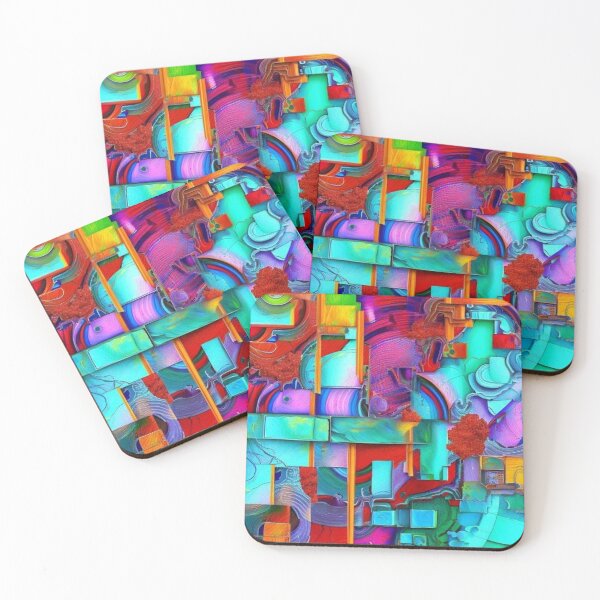 Item preview, Colorful Geometric Abstract Art designed and sold by pinkpapercup.