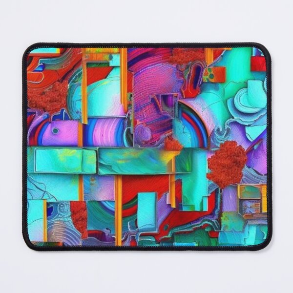 Item preview, Colorful Geometric Abstract Art designed and sold by pinkpapercup.