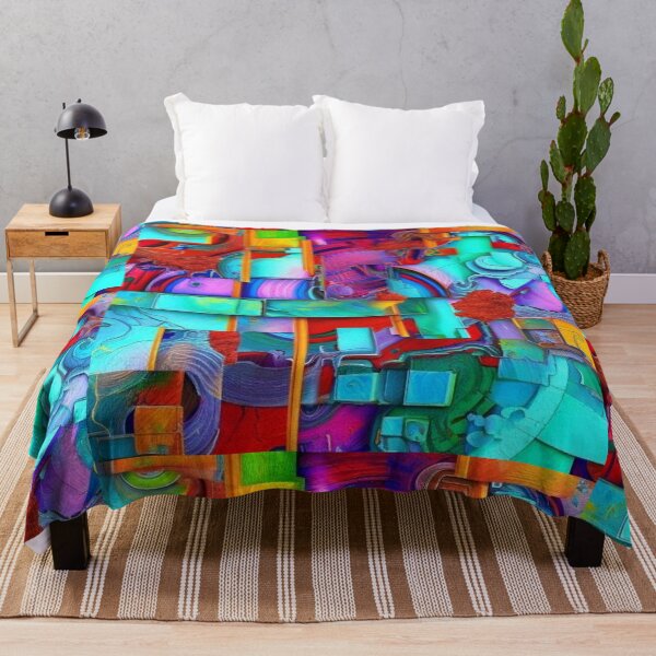 Item preview, Colorful Geometric Abstract Art designed and sold by pinkpapercup.