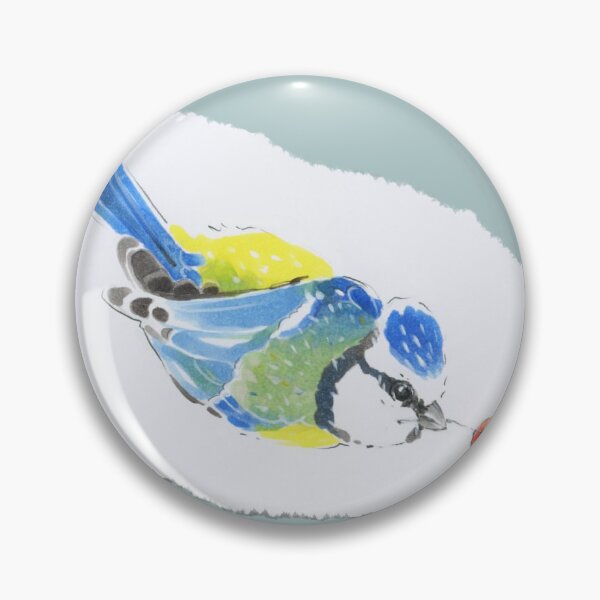 Item preview, blue birrd arrt designed and sold by AnnaleeHo25.