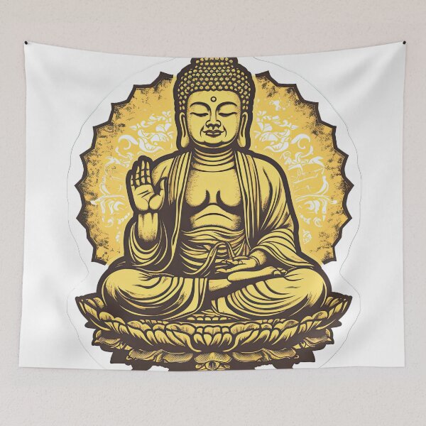 Item preview, Big golden buddha designed and sold by abmkf.