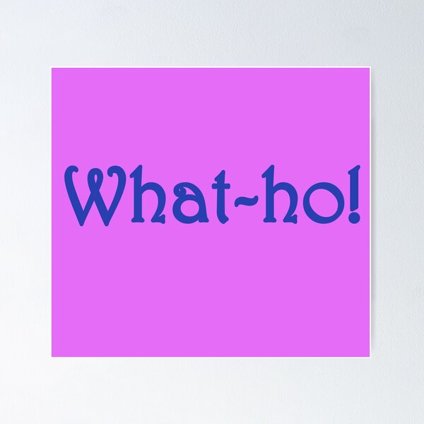 Item preview, What ho! designed and sold by HoldingOn.