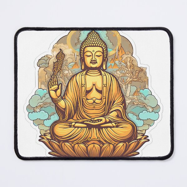 Item preview, Big golden buddha designed and sold by abmkf.
