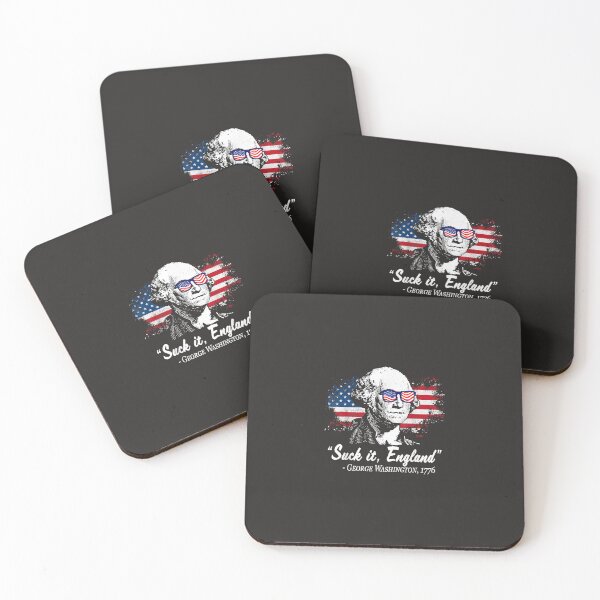 Item preview, Suck-It England Funny 4Th Of July George Washington 1776  designed and sold by MichaelCotta.