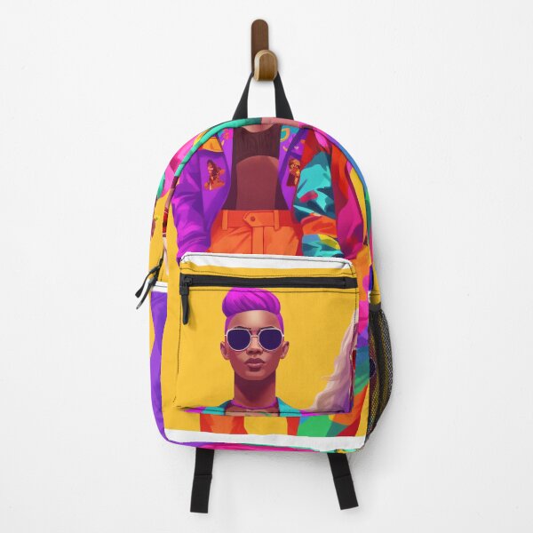 Item preview, LGBTQ+ individuals expressing their true selves through fashion, showcasing unique styles and celebrating individuality with a colorful and bold art style (#9) designed and sold by diverseme.