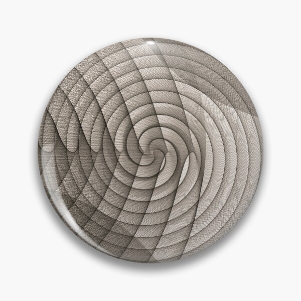 Item preview, Monochrome Traveling Circles Algorithmic Art Print designed and sold by Jim Plaxco.