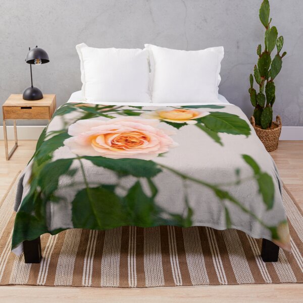 Item preview, Fragrant Rose Blooms in Pale Pinkish Orange designed and sold by Georgia Mizuleva.