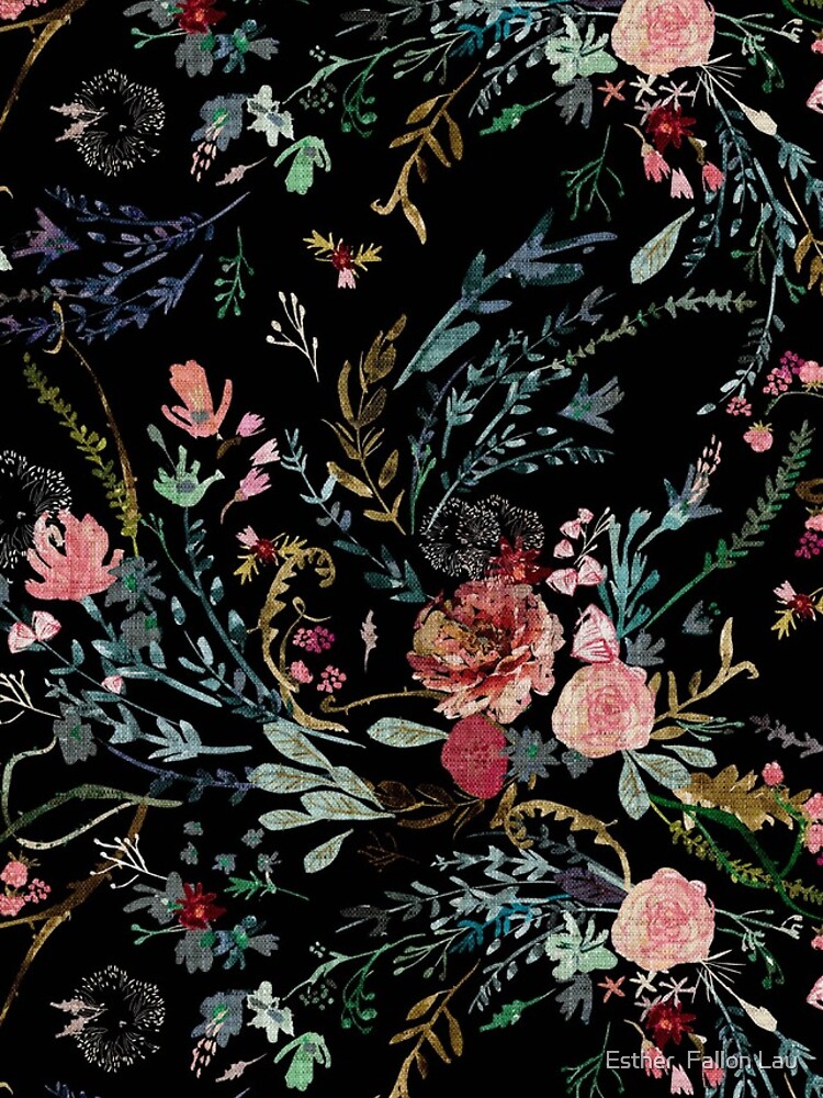 Midnight Floral by nouveaubohemian