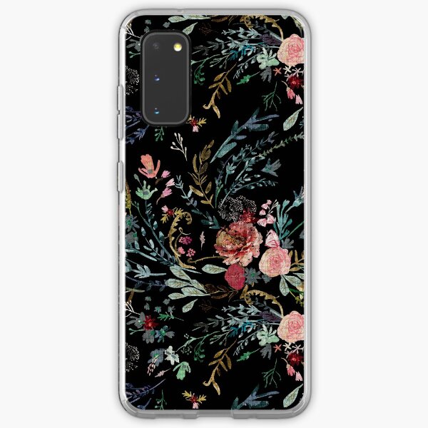 Midnight Floral Samsung Galaxy Soft Case