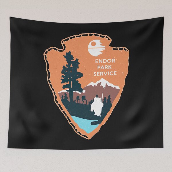 Item preview, Endor National Park Service  designed and sold by TaheeraMoise.