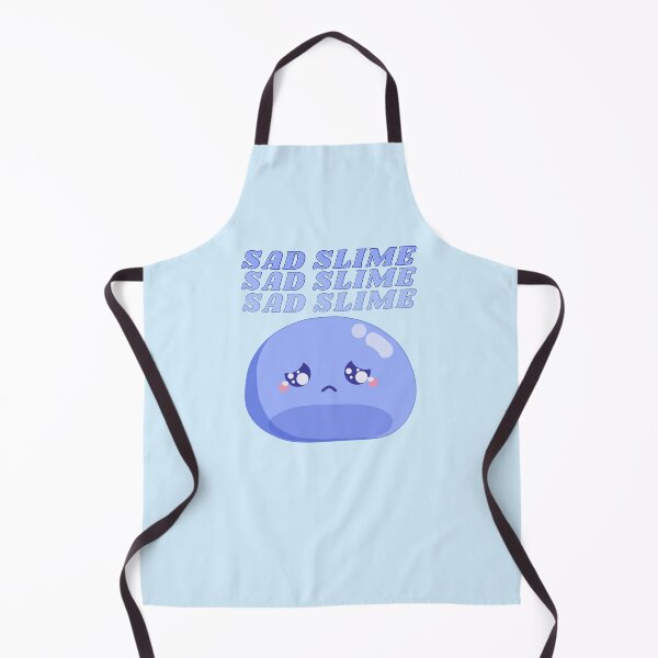 Item preview, Sad Slime - blue slime designed and sold by Andy-Style.
