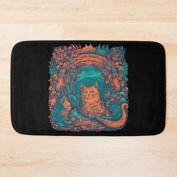 Item preview, Psychedelic Cat On A Mystical Quest designed and sold by AlanPhotoArt.