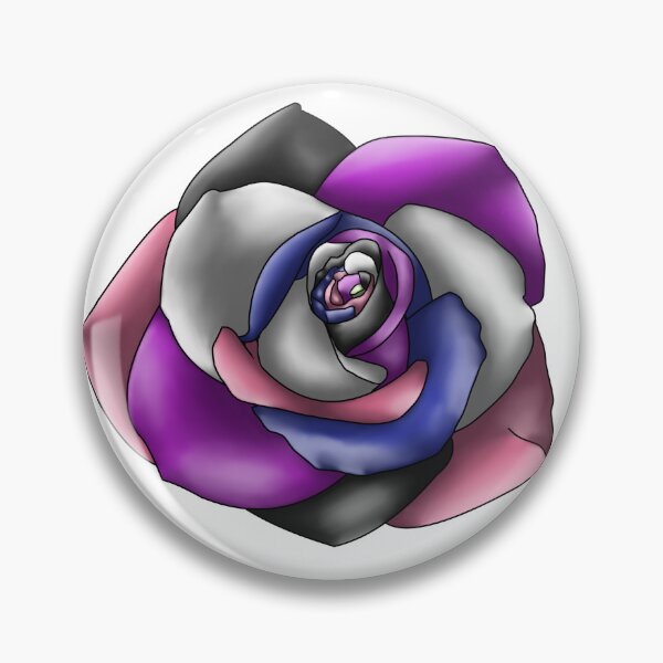 Item preview, Genderfluid Rose designed and sold by BeeBeeArtSpree.