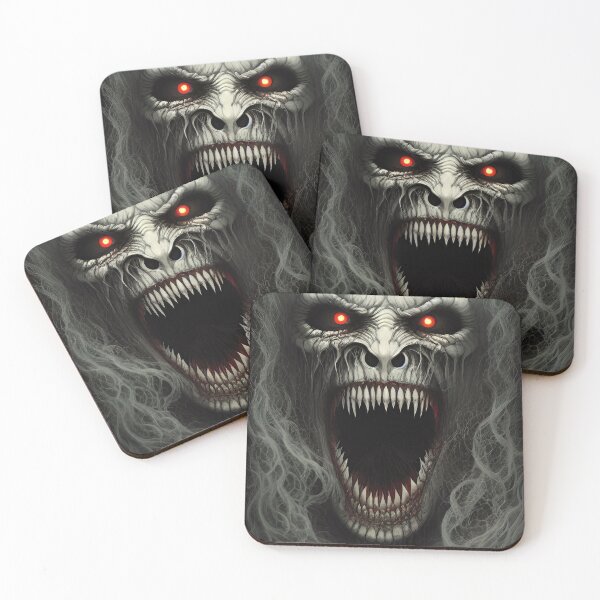 Item preview, Creepy white monster designed and sold by MadinaFatt.