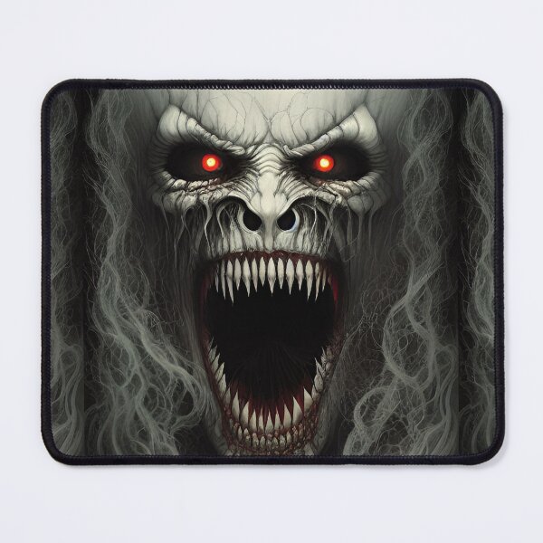Item preview, Creepy white monster designed and sold by MadinaFatt.