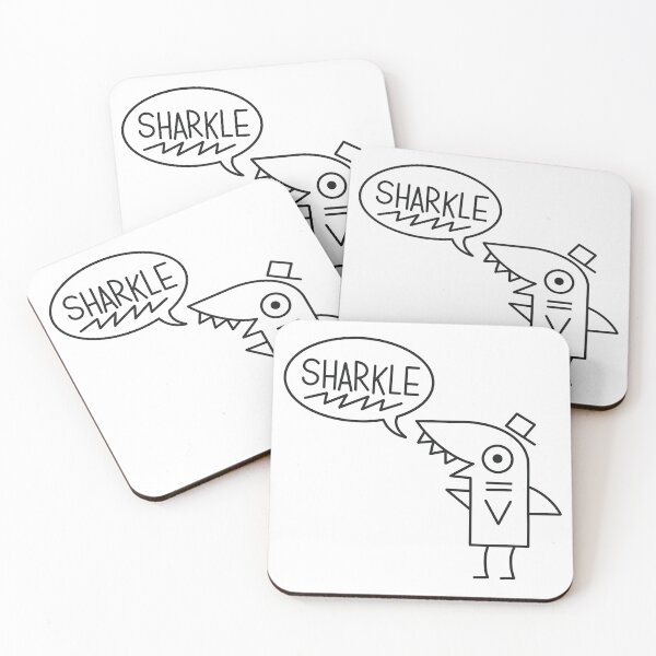 Item preview, Waving Sharkle Icon designed and sold by Lara Ditkoff.