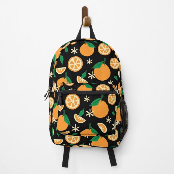 Item preview, Oranges - Black Pattern designed and sold by Timeknights.