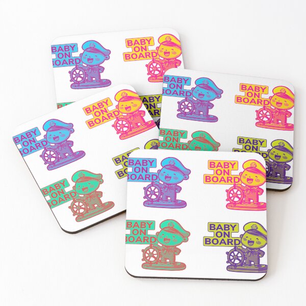 Item preview, Baby on board, Nautical captain edition, retro pack designed and sold by CUTE see.