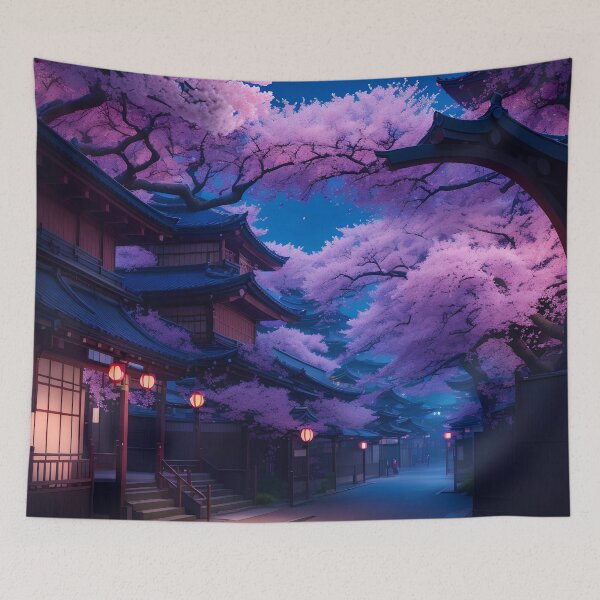 Artikelvorschau, Fushimi Inari Kyoto Schöne Neonstraße entworfen und verkauft von AiArtMerch.