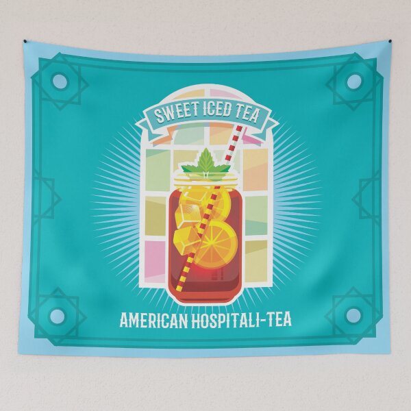 Item preview, Sweet Iced Tea American Hospitality | Nostalgia  designed and sold by Vector-Artist.