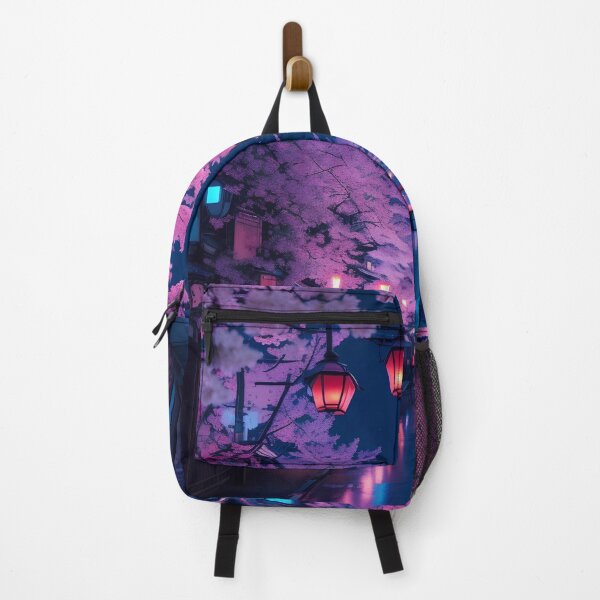 Item preview, Ginkaku ji Kyoto Beautiful Neon Street designed and sold by AiArtMerch.