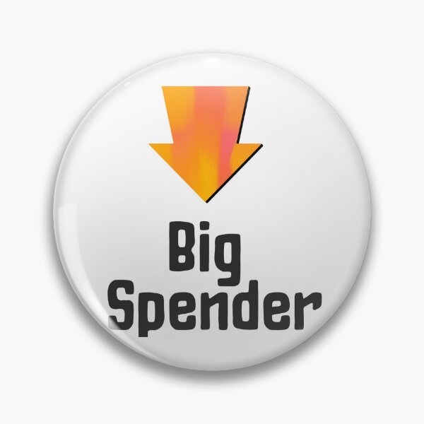 Item preview, Big Spender t-shirt and sticker design by DozyJov designed and sold by DozyJov.