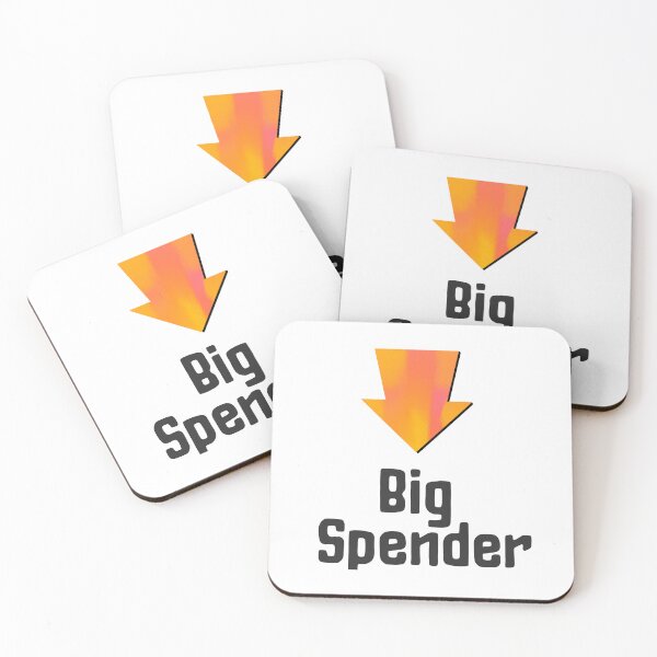 Item preview, Big Spender t-shirt and sticker design by DozyJov designed and sold by DozyJov.