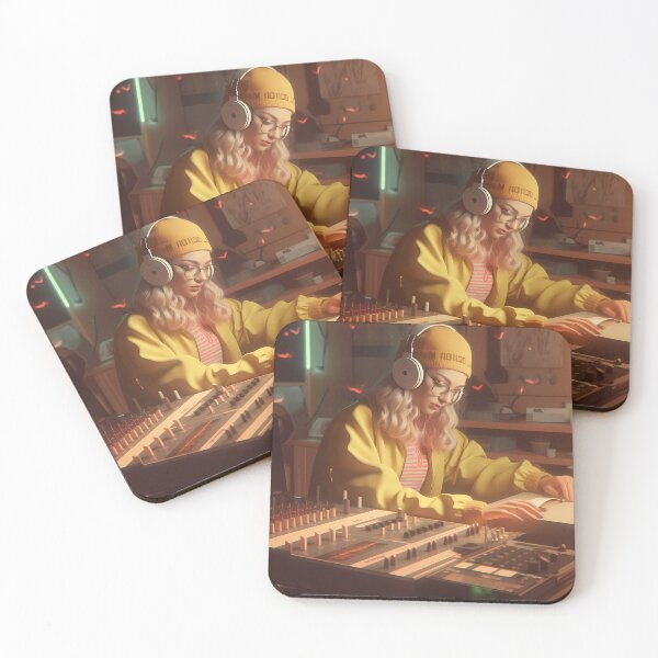 Item preview, Anime Lofi Girl, Chill and relax, incense and candles, DJ, the club designed and sold by MeatLuvers.