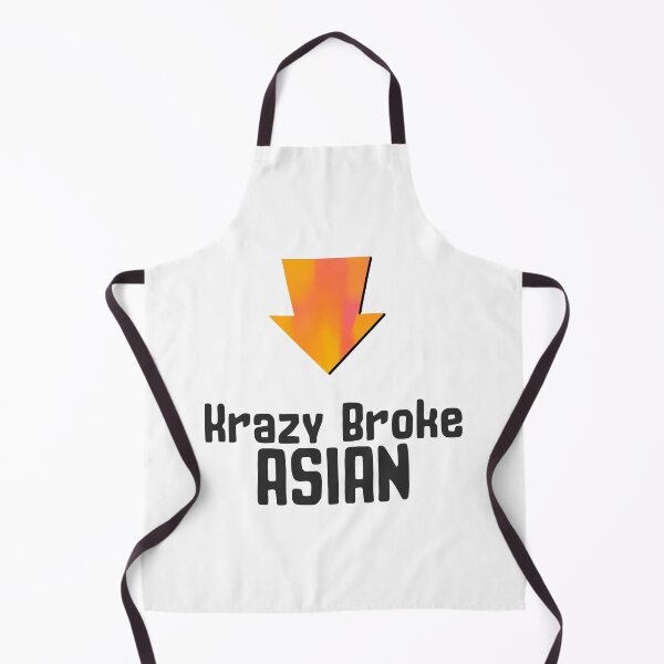 Item preview, Krazy Broke Asian t-shirt and sticker design by DozyJov designed and sold by DozyJov.