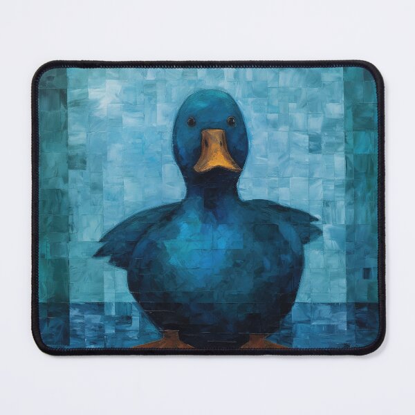 Item preview, Duck On A Blue Background designed and sold by YoPedro.