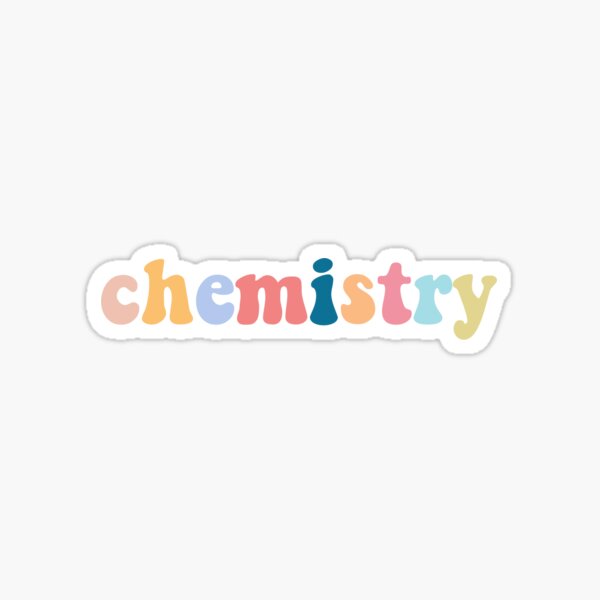Item preview, Chemistry Major Sticker designed and sold by Ari <3.