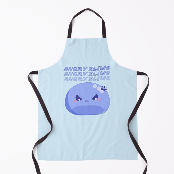 Item preview, Angry Slime - blue slime designed and sold by Andy-Style.