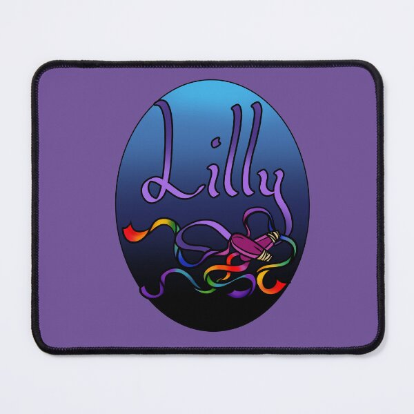 Item preview, Lilly Name Art designed and sold by AvalonUnmuzzled.