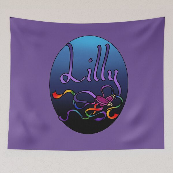 Item preview, Lilly Name Art designed and sold by AvalonUnmuzzled.