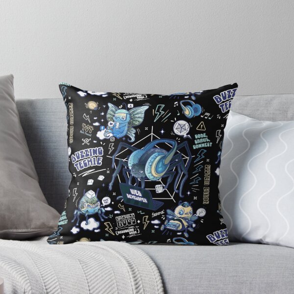Item preview, Buzzing Techie designed and sold by SPIRIMAL.