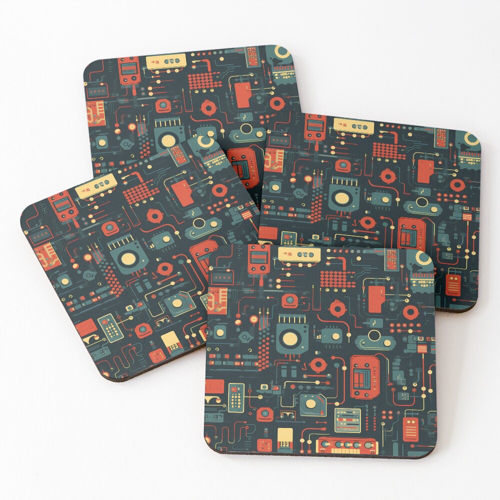Item preview, Coasters (Set of 4) designed and sold by GalacticLabs.