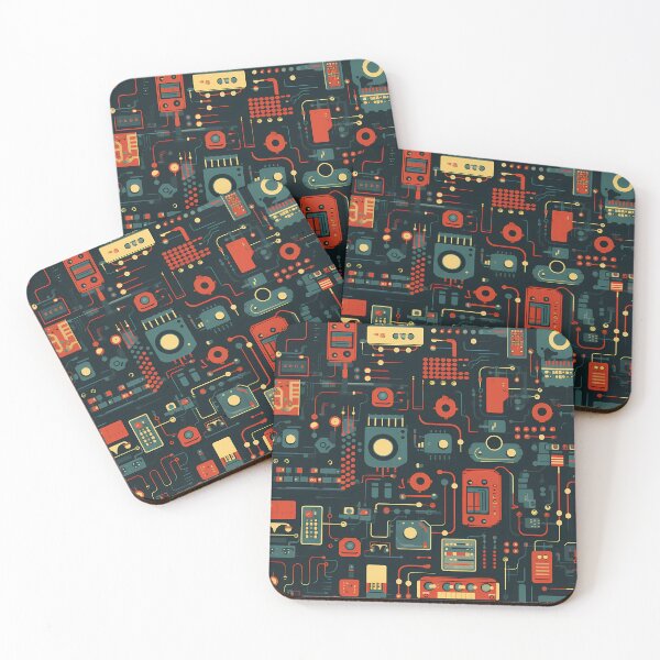 Item preview, Technology Pattern – Seamless designed and sold by GalacticLabs.