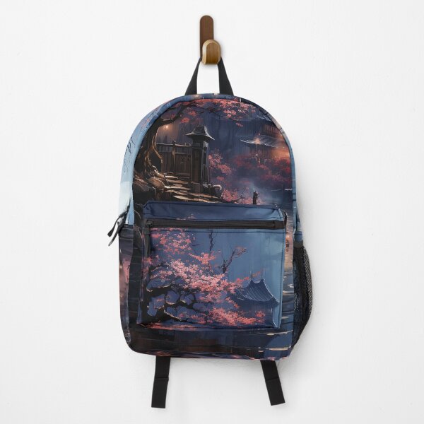 Item preview, Midnight Serenity: The Quiet Elegance of a Japanese Haven designed and sold by Viktor Surzhko.