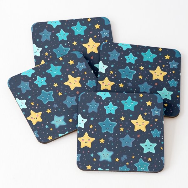 Item preview, Cute Starry Night – Seamless designed and sold by GalacticLabs.