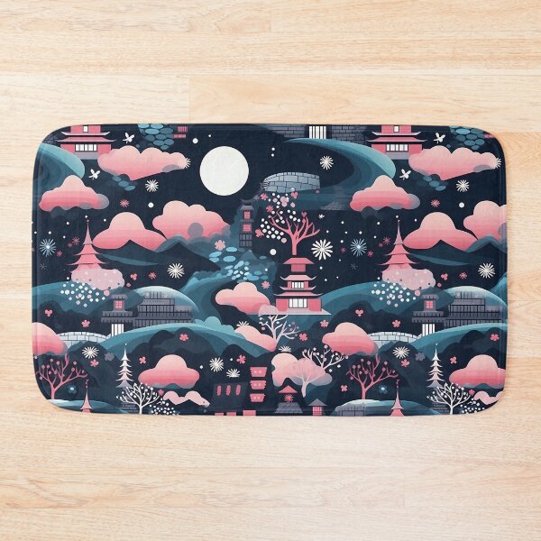 Item preview, Lofi Minimalist Japanese Architecture – Seamless designed and sold by GalacticLabs.