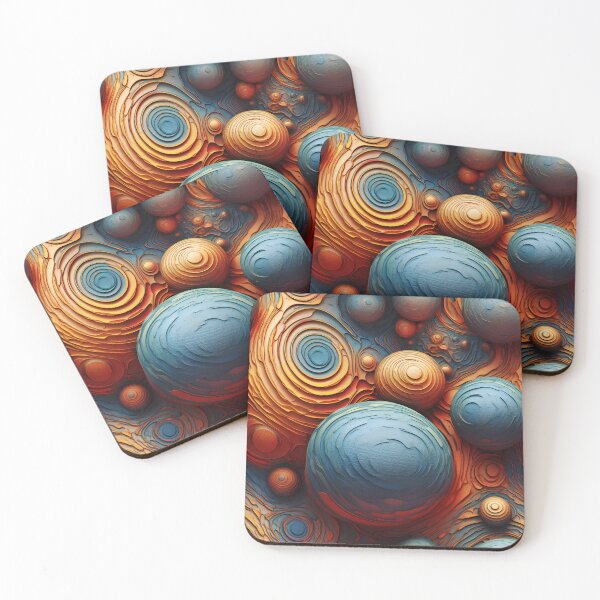 Item preview, Textured Planetoids – Seamless designed and sold by GalacticLabs.