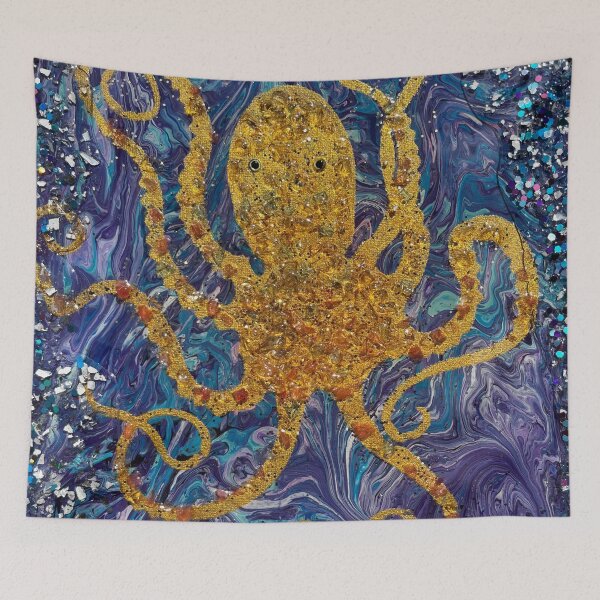 Item preview, GOLD OCTOPUS designed and sold by BridgetBresser.