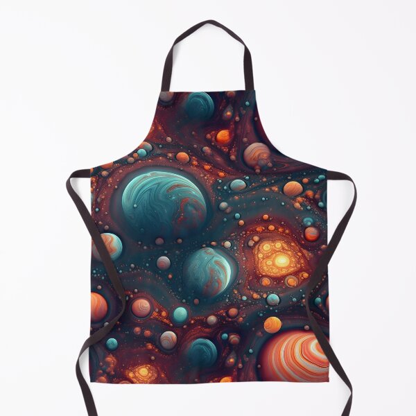 Item preview, Swirling Planets – Seamless designed and sold by GalacticLabs.