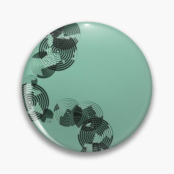 Item preview, Modern Bullseye Design on Mint Green Background designed and sold by Pevkay97.